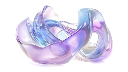 Abstract translucent art form