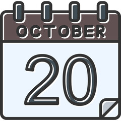 20 October Icon