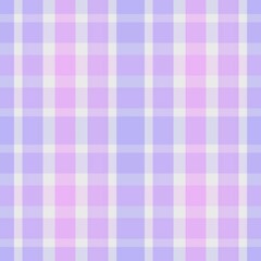 Pastel tone color design plaid pattern