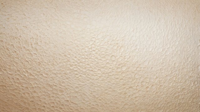 Textured beige surface with bubbly pattern ideal for backgrounds and decorative digital designs