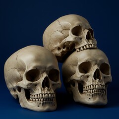 Naklejka premium Nocturne of Bone and Shadow