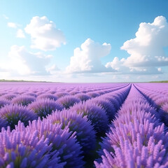 Fototapeta premium lavender field provence france