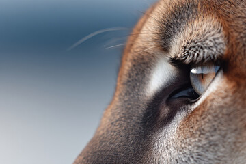 create minimalist portraits of top  animals each featuring blurred bokeh background