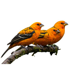 Obraz premium Galapagos finches 