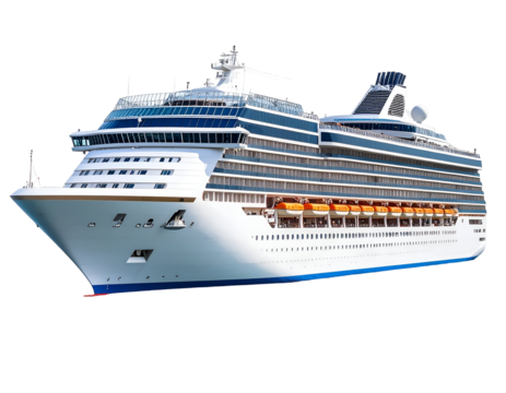 Cruise Ship Illustration