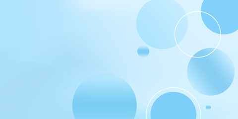 Abstract geometric background gradient soft light blue bokeh for Graphic Business background hitech technology digital design illustration web template background backdrop desktop wallpaper bubbles