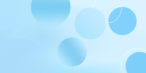 Abstract geometric background gradient soft light blue bokeh for Graphic Business background hitech technology digital design illustration web template background backdrop desktop wallpaper bubbles