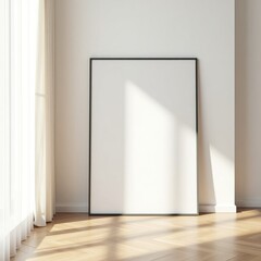 Blank Poster Mockup Minimalist Room Interior Design