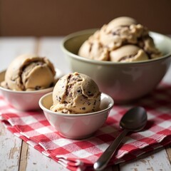 Chocolate coffee ice cream 