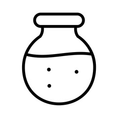 Traditional Pottery Vase with Liquid Icon