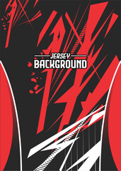 Sharp red-white-black abstract strokes, aggressive and modern feel. © rputrapm