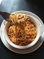 spaghetti with chicken