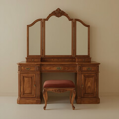 Wooden dressing table
