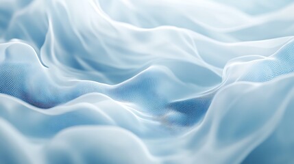 Obraz premium Light blue fabric texture