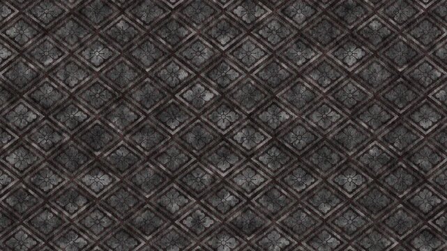 Watercolor Traditional Japanese Pattern Background &mdash; Seamless Loop Animation
水彩の和柄・伝統模様 背景 &mdash; ループアニメーション