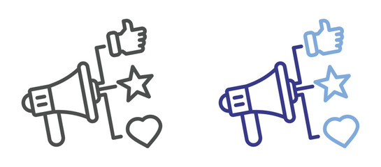 Marketing icon color