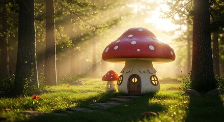 Golden Hour Fungus Home