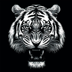 tiger vector illustration