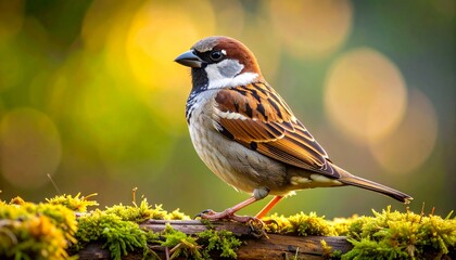 Naklejka premium house sparrow