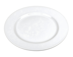 Elegant pristine white dinnerware photograph object