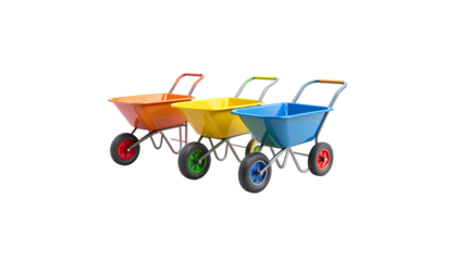 Sand truck isolated on white background.