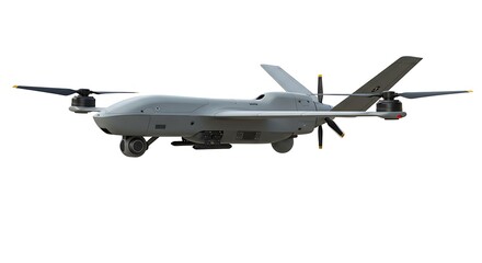 Military style unmanned drone aircraft