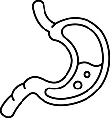 Stomach Icon Illustrations