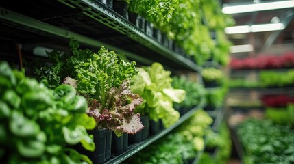 Urban farming is the main food source--describe a vertical farm block.