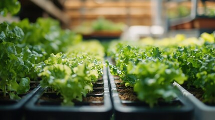 Urban agriculture setup using hydroponic systems