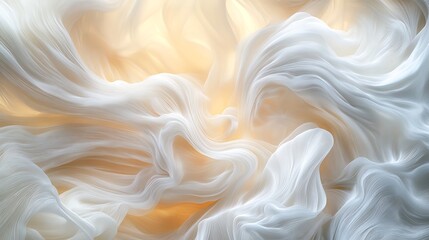 White fabric texture and light