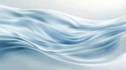Abstract blue wave background design