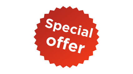 Special Offer Authentic sticker design. Graphic stamp cutout