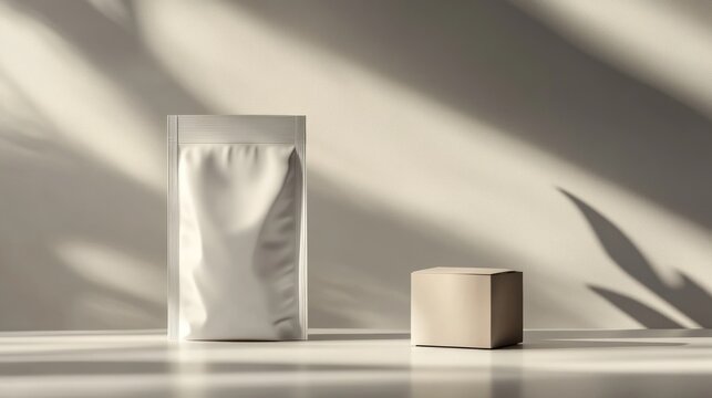 Creamy packaging mockup
