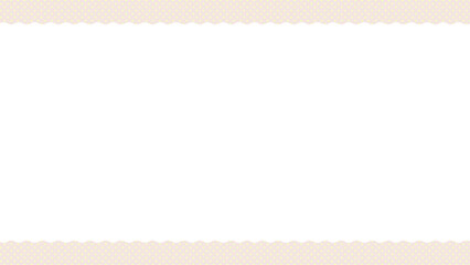 Cute Polka Dot Frame Background with Scalloped Border