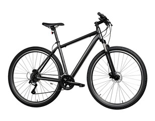 Studio shot of a mountain bicycle