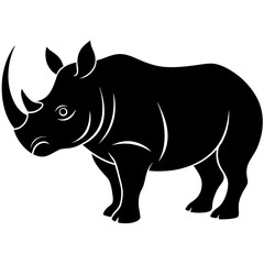 rhino vector illustration