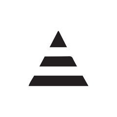 pyramid vector illustration 