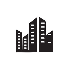 city buildings vector illustration
