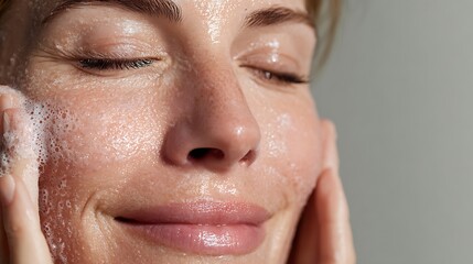 Woman Face Wash