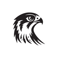 Obraz premium eagle head vector illustration