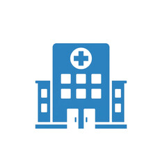Obraz premium Hospital building icon