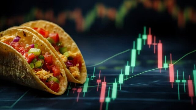 Tacos  Stock Market Chart.