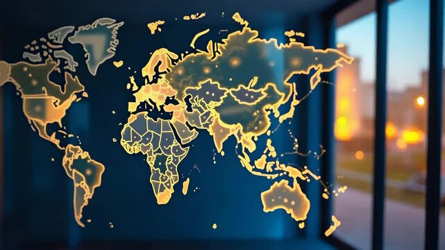 Visualizing Trade Restrictions: Strategic Embargoes and Market Controls to Safeguard National Interests - Stock Photos with Emphasis on Critical Sectors and Left-Side Empty Space