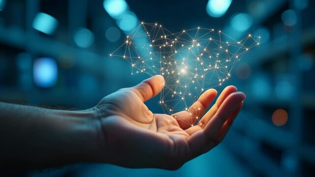 Exploring the Benefits of Reshoring: Modern Manufacturing Plants, Efficient Supply Chains, and Local Workforce Engagement Boosting National Industry - Stock Photos with Left Space