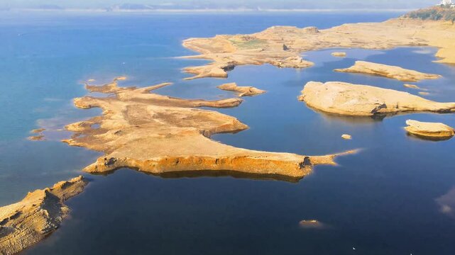 Majestic view of mangla dam in mirpur ajk