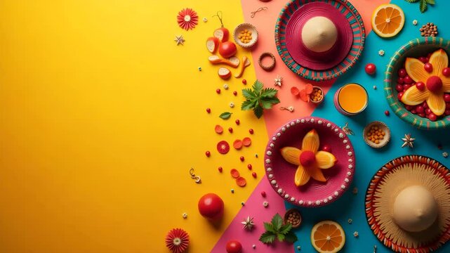 Develop innovative Cinco de Mayo marketing materials visuals that integrate creative digital assets vibrant cultural elements and modern graphic design for strategic brand promotion campaigns in  Phot