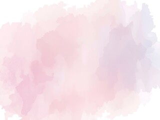 Obraz premium Soft watercolor painting with beautiful gradients in shades of pink and violet for a dreamy aesthetic.