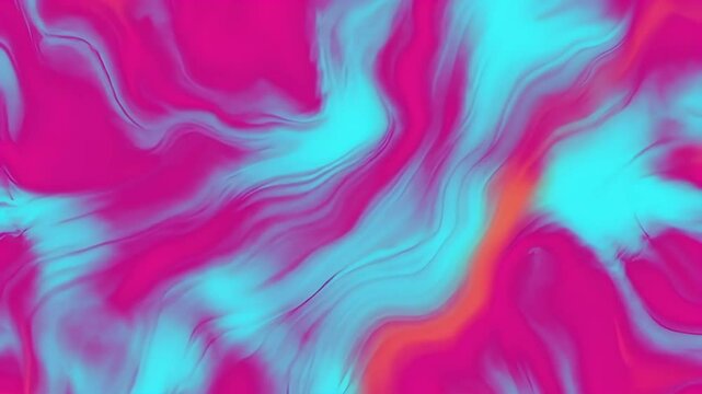 Liquid Harmony Flowing Abstract Colors in Motion