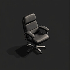 Fototapeta premium Customize look, scale 3d Antique chair model design .