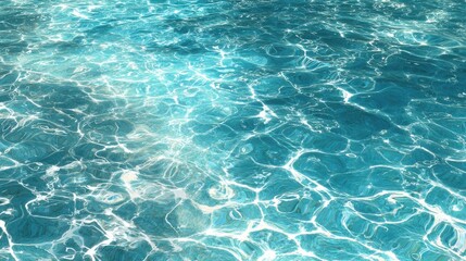 Obraz premium PNG Swimming pool texture background water ripples surface.